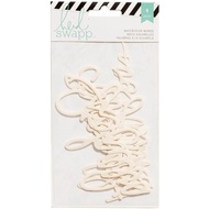 Project Life Watercolor Die-Cuts 8/Pkg Heidi Swapp