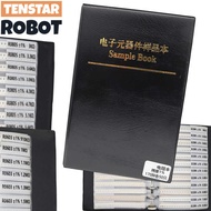 8500PCS 170Values SMD Resistor 1% 0R~10M 0201 0402 0603 0805 1206 Sample Book Resistors Assortment