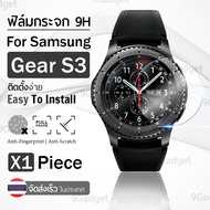 กระจก 2.5D - นาฬิกา Samsung Gear S3 46mm แบบสุญญากาศ ฟิล์มกันรอย กระจกนิรภัย เต็มจอ - Premium 2.5D C