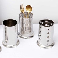 304 Thickened Stainless Steel Chopstick Holder Chopstick Storage Bucket Drain Chopstick Cage Kitchen