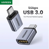 UGREEN USB Converter USB 3.0 Female to Type C Male OTG Adapter Converter Thunderbolt 3 For PC Laptop