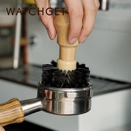 watchget粉碗清洁毛刷 Coffee Machine Portafilter Brush 51 54 58mm Wooden Cleaning Brush Remove Coffee Groun