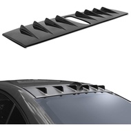 SCITOO Shark Fin Spoiler Fit for Subaru WRX STI 2015-2018 Carbon Look Rear Roof Vortex Spoiler Wing