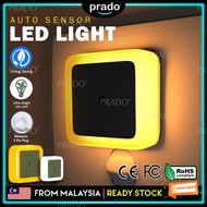 PRADO 3 PIN PLUG CE RoHS FCC Certified Motion Detector LED Light Night Lamp Corridor Staircase Night Auto Sensor Lamp