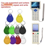 PEONYTWO 10pcs NFC Tag Changeable RFID Keyfobs Key Card