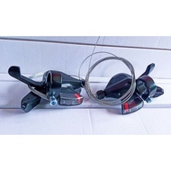 Pair Of Trigger Shifter 3x8 Speed Guarantee 1 Week No Brand Not Shimano Altus