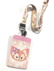 LNB P  สายคล้องคอ สายคล้องบัตร ที่ใส่บัตร ซองใส่บัตร พร้อมสายคล้องคอ ลาย LINA B น่ารัก งานดี สวยงาม 