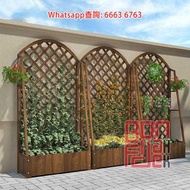 竹木系 圓頂植物攀藤架 / 攀爬架 + 花架 + 盆栽層架 / 花糟 Bamboo/ Wooden Pot Stand/Rack/Plant Climbing Frame 靈活置物 合適花園 / 陽台