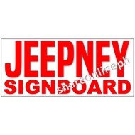Jeepney Bus Signages Signboards Laminated Signboards Signage Sign Boards Jeep