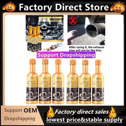 3/6Pcs Car Engine Catalyst Converter Cleaners Automobile Engine CSV Cleaning Accelerators Catalysts 