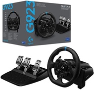 LOGITECH G923 RACING STEERING WHEEL FOR GAMING SIMULATION DRIVING PS3/PS4/PS5 FORCE FEEDBACK HORIZON