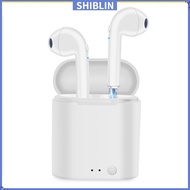 RY i7 Tws Wireless  Headphones Bluetooth-compatible 5.0 Headset Sports Earbud With Microphone Charging Box Suitable For