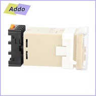 ADDO.PH Time Relay, 0.01S-99H99M DH48S‑2Z Digital Time Relay, Precision Timing with Socket Base 220V