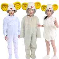 Children Pan Sheep Big Horn Sheep Pan Sheep Cartoon Animal Modeling Performance Costume Kindergarten