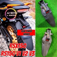 HONDA RSX150 RS150 V1 V2 V3 REAR FENDER WINNER VIETNAM RS RSX RS150R MUDGUARD HUGGER BODY COVER SET INNER DADA LIGHT LED