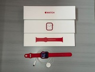 Apple Watch S7 45mm 紅色 全套有盒  (GPS + 流動網絡)