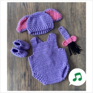 Eeyore baby knitted costume