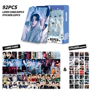 92pcs/box EN DESIRE:UNLEASH Album Lomo cards ROMANCE:UNTOLD Stickers Loose Photocards HEESEUNG JAKE 