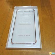 全新原廠Samsung Galaxy A7 玫瑰金邊 透明保護套 手機殼 Clear Cover