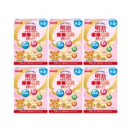 【甜蜜家族】meiji 明治 樂樂Q貝 1~3歲成長配方食品 560g x 6盒入