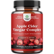 Apple Cider Vinegar Capsules-ACV Cleaning Intestinal Digestive Healthy Pills Containing Weight Loss 