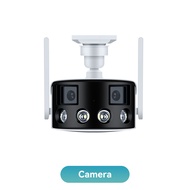 Hamrol 8MP 4K Ultra HD 180° Wide Angle Dual Lens Kamera WiFi Ai Human Detect CCTV Video Surveillance