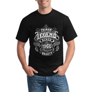 64Th Birthday 1960 Funny 64 Year Old Lightweight Plus Size Crew Neck T Shirt 100% Cotton For Comfort