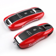 Car key cover for Porsche 911 Macan Panamera 718
