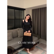 GLAM MORE - Ballerina Slimming Dress + Free Mini Cardigan