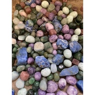Soul Stone Natural Crystal Seven Chakras Healing Advanced Lilac Red Strawberry Green Sapphire Sea Pa