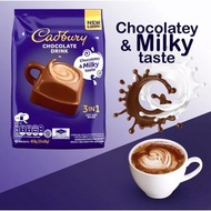 Cadbury Hot Chocolate Drink 3 in 1 30g / 15x30g Minuman Coklat