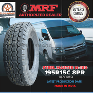 MRF 195 R15C 8PR STEEL MASTER M160 (WITH FREE TIRE VALVE) TIRES & ACCESSORIES