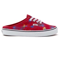 VANS AUTHENTIC MULE OVER SPRAY RED SNEAKERS สินค้ามีประกันแท้
