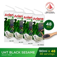 [Carton of 12] ANLENE Actifit 3X Black Sesame UHT MIlk (4 x 180ML)