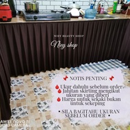 SKIRTING/ LANGSIR KABINET DAPUR, TABLE TOP, MEJA, SINKI,