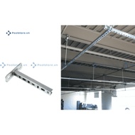 Unistrut multi-purpose strut support arm 41 x 41 (2/2.5mm) 30cm