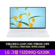 LG Electronics LG Gram 15ZD90Q-GX30K Windows 11 RAM 8GB NVMe 256GB laptop