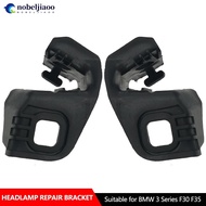 【READY STOCK】NOBELJIAOO Car Front Headlight Headlamp Support Brackets Holder Left Right For BMW F30 