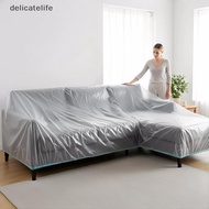 delicatelife Transparent Disposable Waterproof Bed Cover 12PCS Furniture Protector Dustproof Mattres