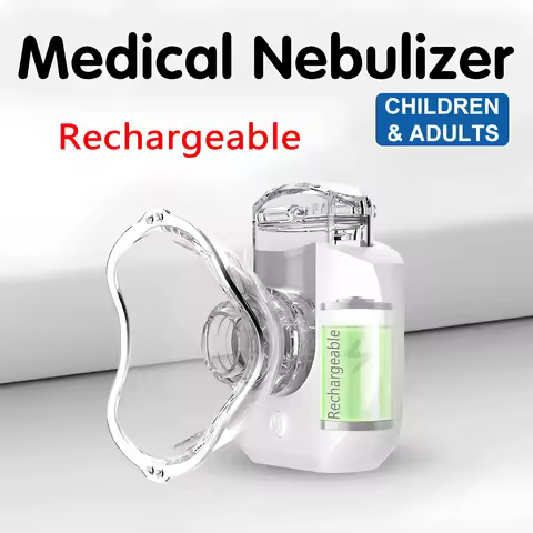 Mini Portable Nebulizer Handheld Inhaler Ultrasonic Nebulizer Medical Grade Atomizer Kids Adult for 