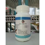 COD FISH OIL. COD fish liver oil. Vitamins for cats and dogs. Contents: 100 capsules.