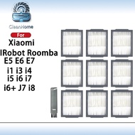 HEPA Filter for IRobot Roomba Evo, i,e Series: E5 E6 E7 I1 I3 I4 I5 I6 I7 I8 E, I, Series Robotic Va