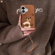 For Samsung Galaxy A17 A07 F16 M16 F06 M06 F56 M56 A56 A26 A36 A16 A06 Phone Case With Lanyard Strap