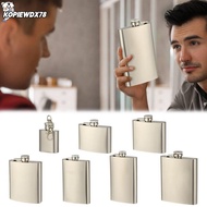 KOPIEWDX78JQ Liquor Flask, Portable Container Hip Flask, High Quality Convenient Leakproof Stainless