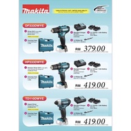 MAKITA CORDLESS DRIVER DRILL / HAMMER DRIVER DRILL / IMPACT DRIVER 12V COMBO