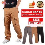 MU LONG POCKET PANTS / 6 POCKET WORK PANTS / CARGO POCKET PANTS / COTTON POCKET PANTS / CARGO PANTS 