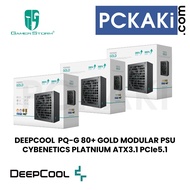 DEEPCOOL GAMERSTORM PQ 850 / 1000 / 1200 80+ GOLD MODULAR PSU CYBEETICS ATX3.1 PCIe5.1 POWER SUPPLY