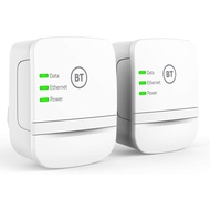 (1 piece) BT 84284 Broadband Extender Powerline Adapter 600 Kit, wired AV600