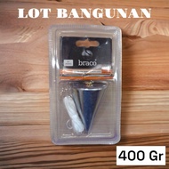 LOT WORKMAN 400GR PLUMB BOBS FULL IRON 7287