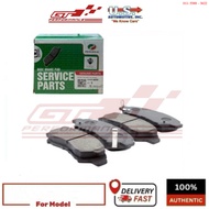 04465-BZ230 Perodua disc brake pad front for Myvi D20N 2017Y